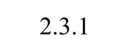 2.3.1 trademark