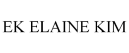EK ELAINE KIM trademark