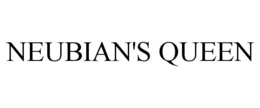 NEUBIAN'S QUEEN trademark