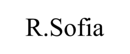 R.SOFIA trademark