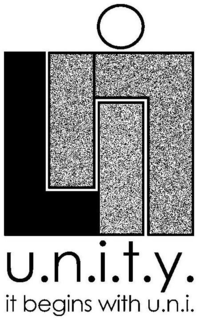 UNI U.N.I.T.Y. IT BEGINS WITH U.N.I. trademark