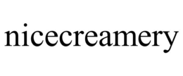NICECREAMERY trademark