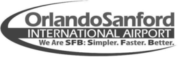 ORLANDO SANFORD INTERNATIONAL AIRPORT WE ARE SFB: SIMPLER. FASTER. BETTER. trademark