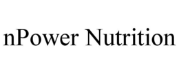 NPOWER NUTRITION trademark