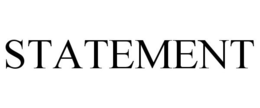 STATEMENT trademark