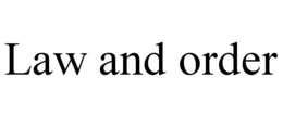 LAW AND ORDER trademark