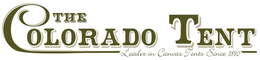 THE COLORADO TENT LEADER IN CANVAS TENTS SINCE 1890 trademark