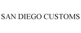 SAN DIEGO CUSTOMS trademark