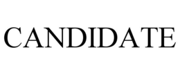 CANDIDATE trademark