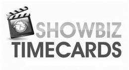SHOWBIZ TIMECARDS trademark