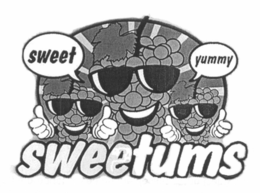 SWEETUMS, SWEET AND YUMMY trademark