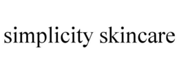 SIMPLICITY SKINCARE trademark