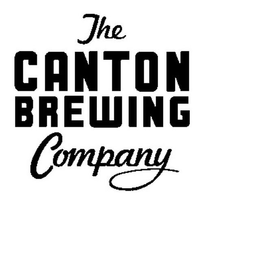 THE CANTON BREWING COMPANY trademark