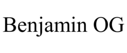 BENJAMIN OG trademark