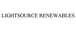 LIGHTSOURCE RENEWABLES trademark