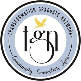 TGN TRANSFORMATION GRADUATE NETWORK COMMUNITY CONNECTION LOVE trademark