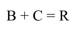 B + C = R trademark