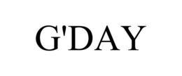 G'DAY trademark