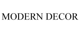 MODERN DECOR trademark