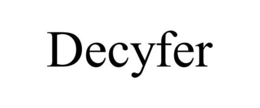 DECYFER trademark