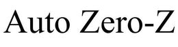 AUTO ZERO-Z trademark