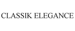 CLASSIK ELEGANCE trademark