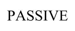 PASSIVE trademark