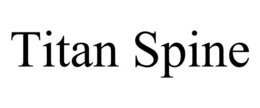 TITAN SPINE trademark
