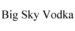 BIG SKY VODKA trademark