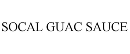 SOCAL GUAC SAUCE trademark
