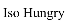 ISO-HUNGRY trademark