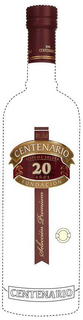 RON CENTENARIO RUM CENTENARIO SISTEMA SOLERA 20 AÑOS FUNDACION SELECCIÓN PREMIUM CENTENARIO trademark