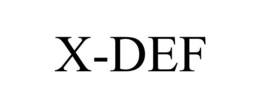 X-DEF trademark