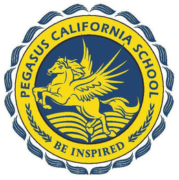 PEGASUS CALIFORNIA SCHOOL BE INSPIRED trademark