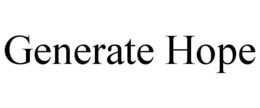 GENERATE HOPE trademark