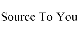 SOURCE TO YOU trademark