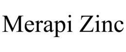 MERAPI ZINC trademark