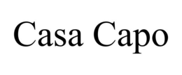 CASA CAPO trademark
