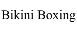 BIKINI BOXING trademark