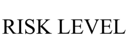 RISK LEVEL trademark