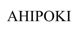 AHIPOKI trademark