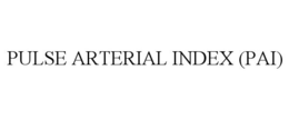 PULSE ARTERIAL INDEX (PAI) trademark