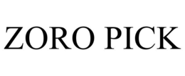 ZORO PICK trademark