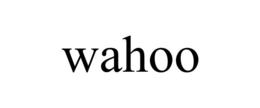WAHOO trademark