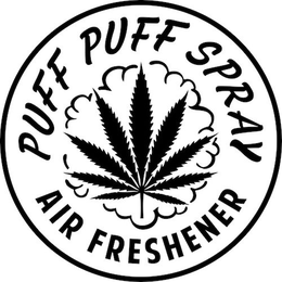 PUFF PUFF SPRAY AIR FRESHENER trademark