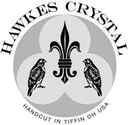 HAWKES CRYSTAL HANDCUT IN TIFFIN OH USA trademark