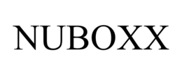 NUBOXX trademark