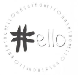 HASHTAG HELLO trademark