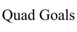 QUAD GOALS trademark