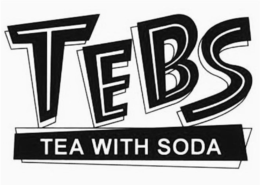 TEBS TEA WITH SODA trademark